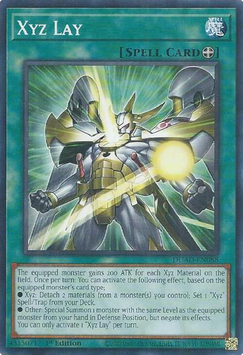 Xyz Lay Card Front