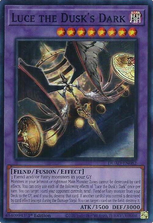 Luce the Dusk’s Dark Card Front