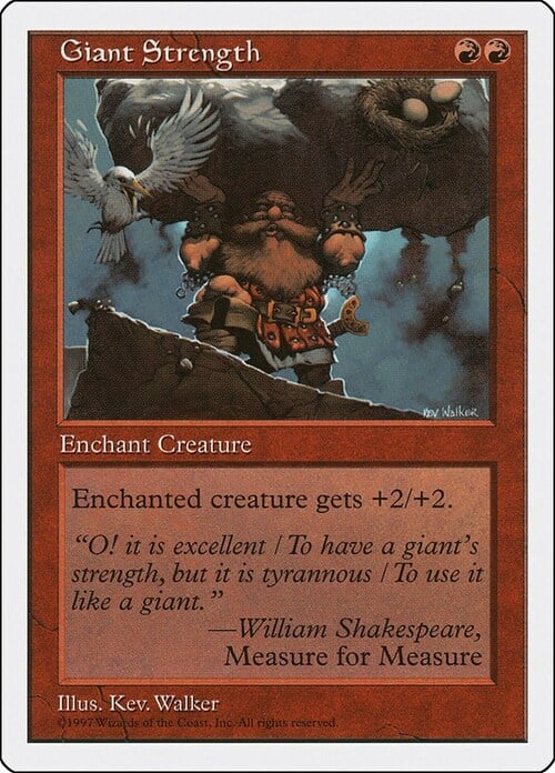 Giant Strength Card Front