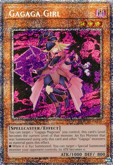 Gagaga Girl Card Front