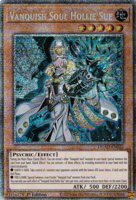 Vanquish Soul Hollie Sue Card Front