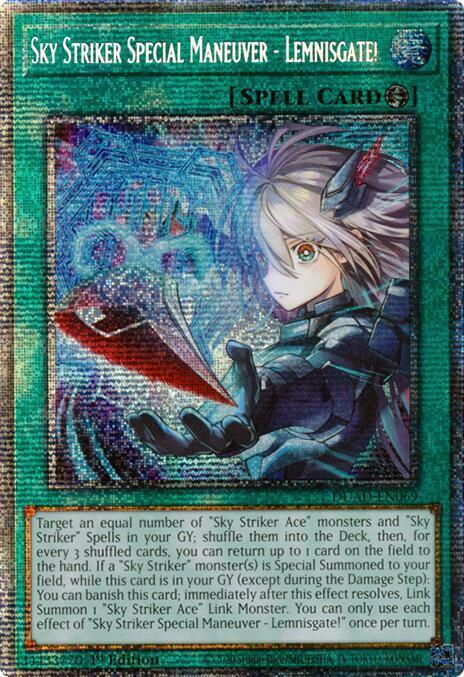 Sky Striker Special Maneuver – Lemnisgate! Card Front