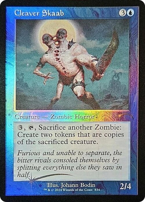 Cleaver Skaab Card Front