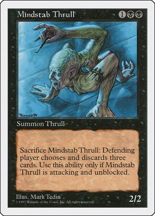 Mindstab Thrull Card Front