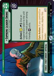 Supreme Leader Snoke - In the Seat of Power