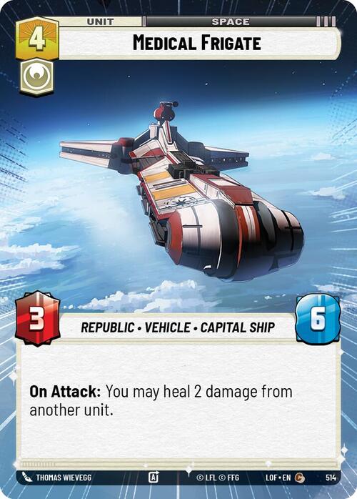 Medical Frigate Card Front