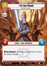Ki-Adi-Mundi, Dobbiamo Proseguire