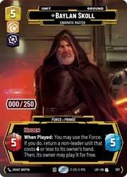 Baylan Skoll - Enigmatic Master