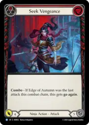 Seek Vengeance (Red)