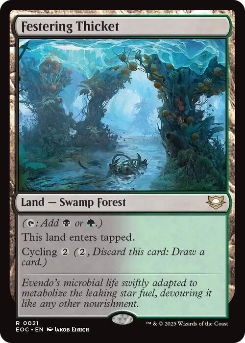 Festering Thicket Card Front