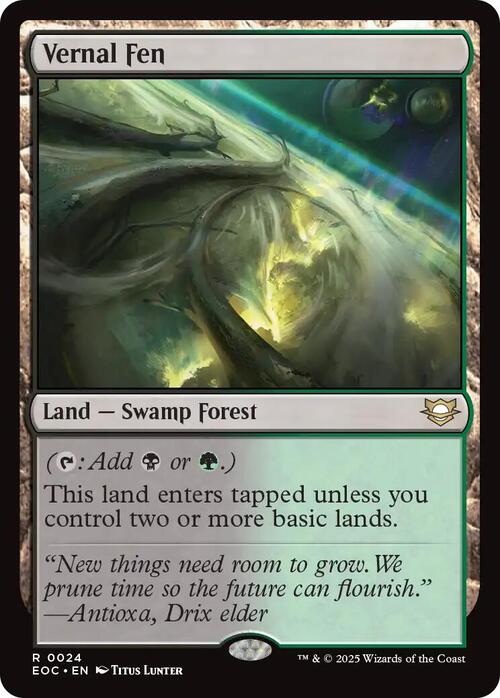 Vernal Fen Card Front