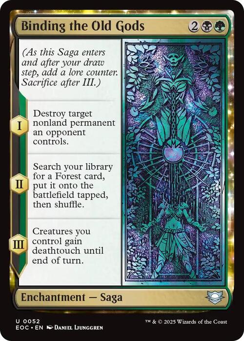 Binding the Old Gods Card Front