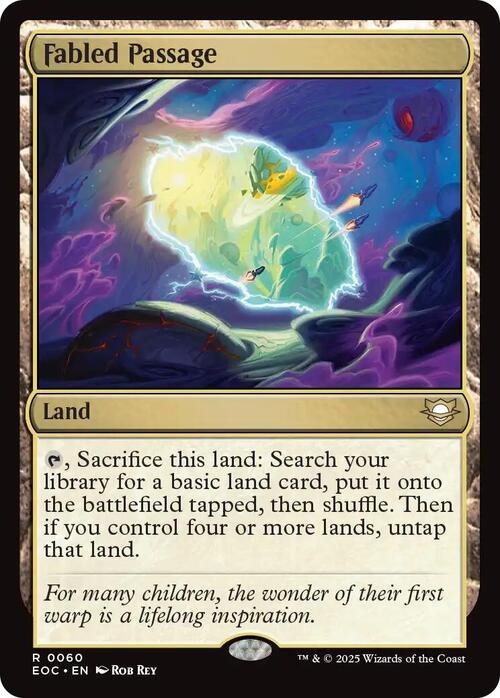 Fabled Passage Card Front