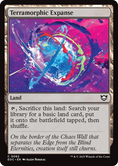 Terramorphic Expanse Card Front