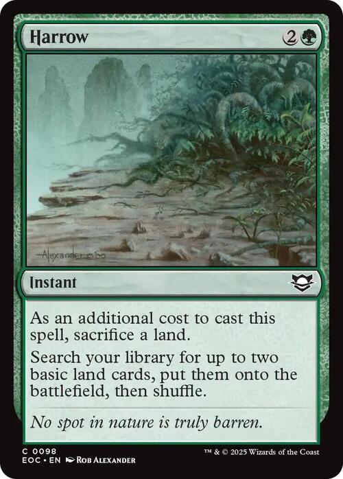 Harrow Card Front