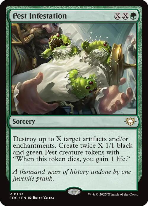 Pest Infestation Card Front