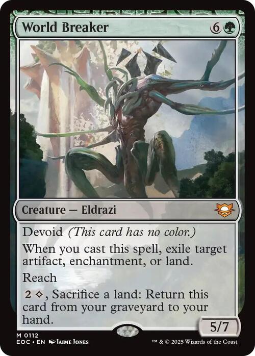 World Breaker Card Front