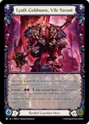 Lyath Goldmane, Vile Savant