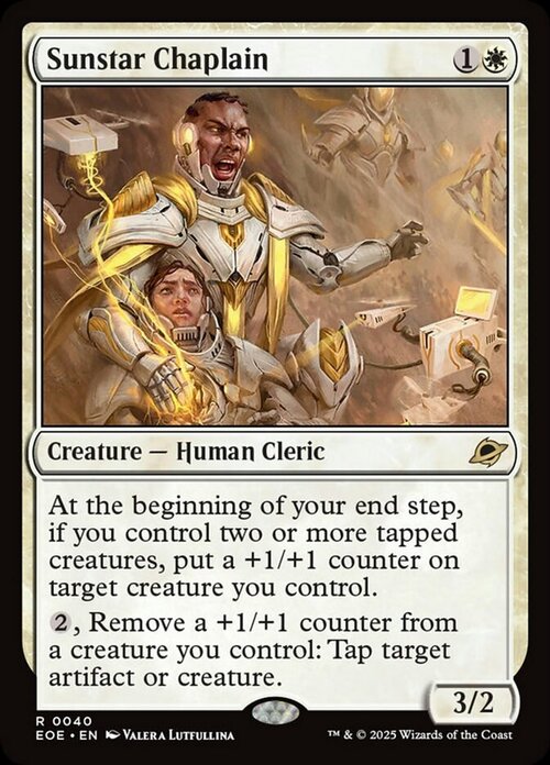 Sunstar Chaplain Card Front
