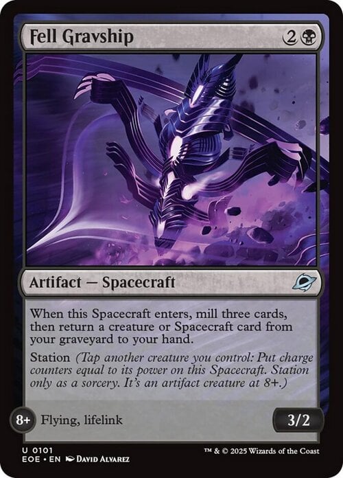 Fell Gravship Card Front