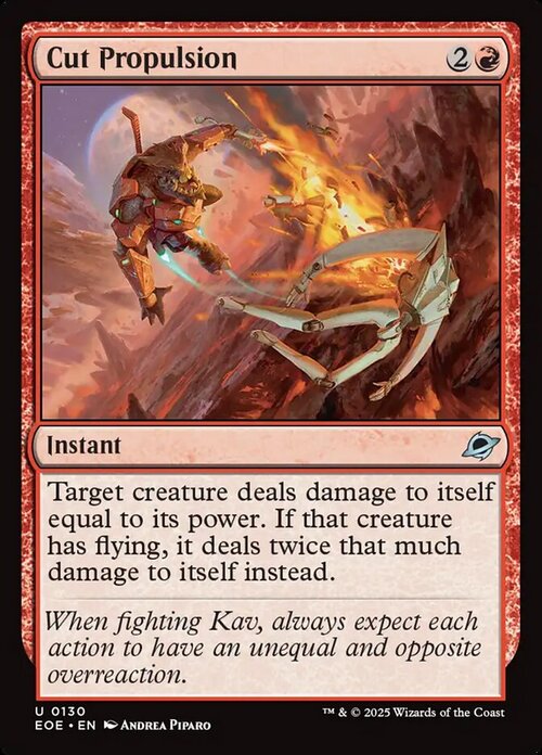 Cut Propulsion Card Front