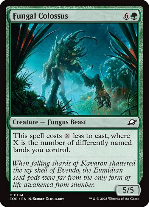 Fungal Colossus Card Front