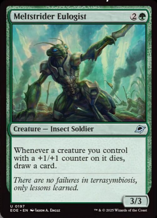 Meltstrider Eulogist Card Front