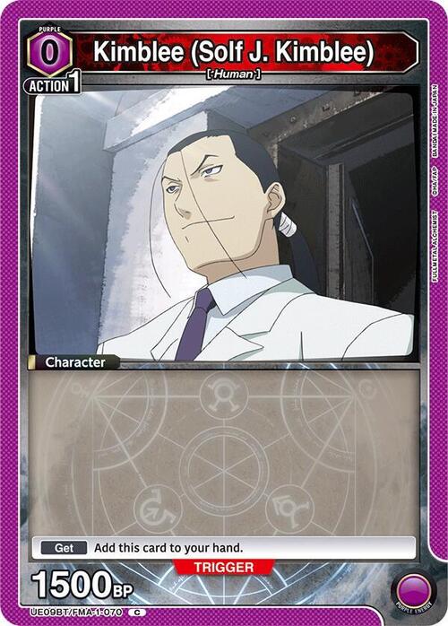 Kimblee (Solf J. Kimblee) Card Front