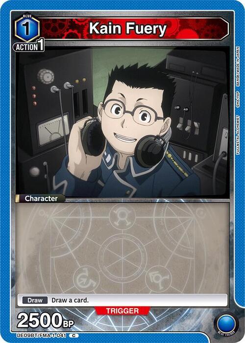 Kain Fuery Card Front