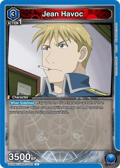 Jean Havoc Card Front