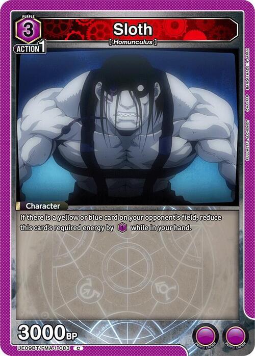 Sloth Card Front