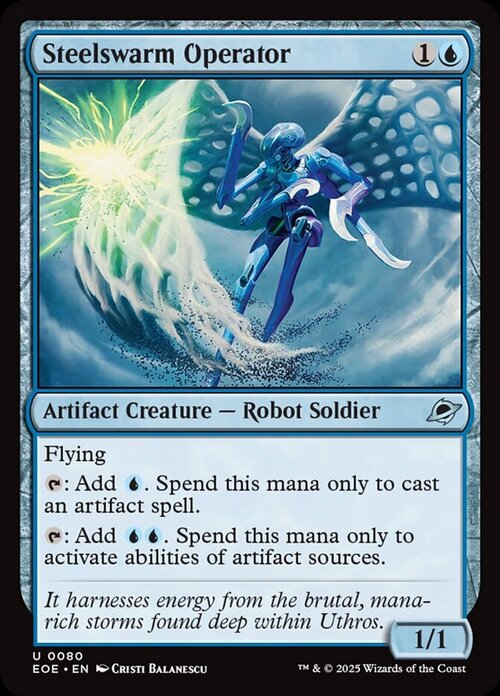 Steelswarm Operator Card Front