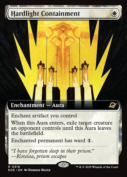 Hardlight Containment Card Front