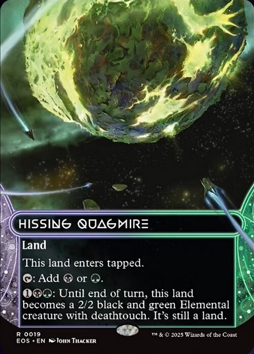 Hissing Quagmire Card Front