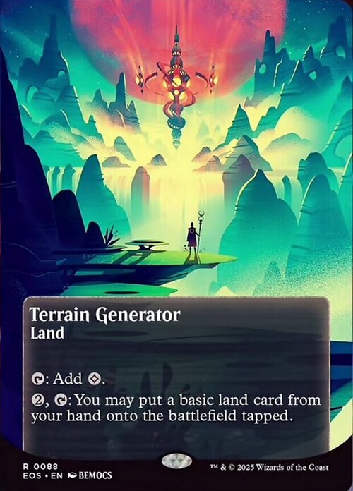 Terrain Generator Card Front