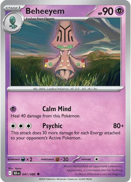 Beheeyem Card Front