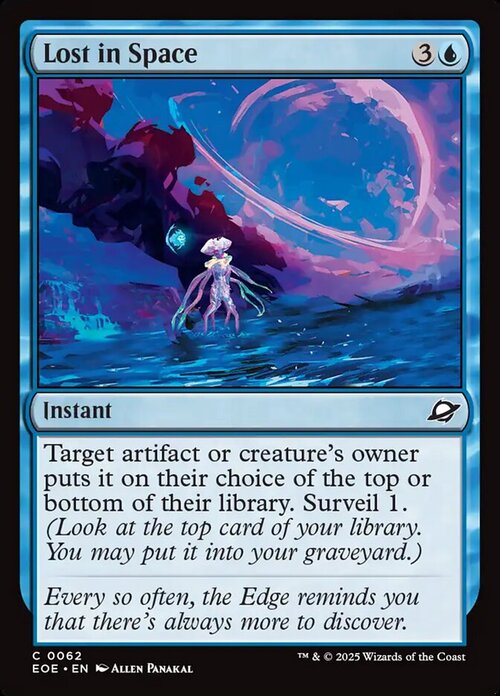 Lost in Space Card Front