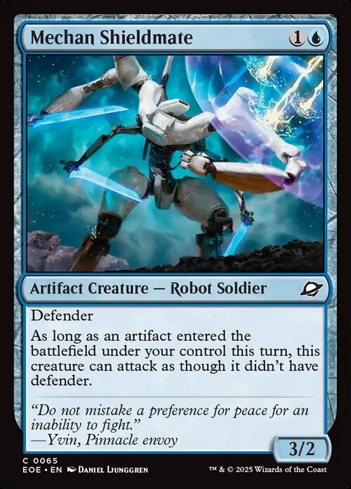 Mechan Shieldmate Card Front
