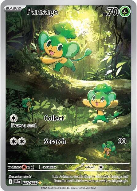 Pansage Card Front