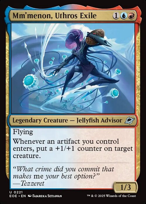 Mm'menon, Uthros Exile Card Front