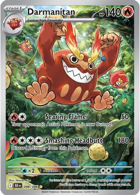 Darmanitan Card Front