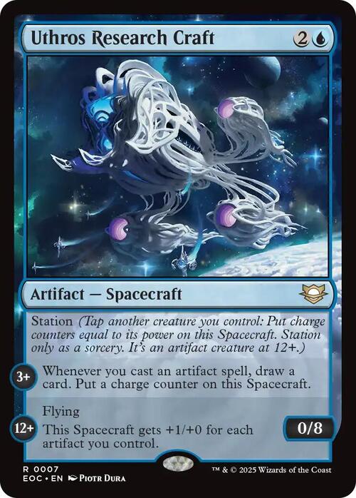Uthros Research Craft Card Front