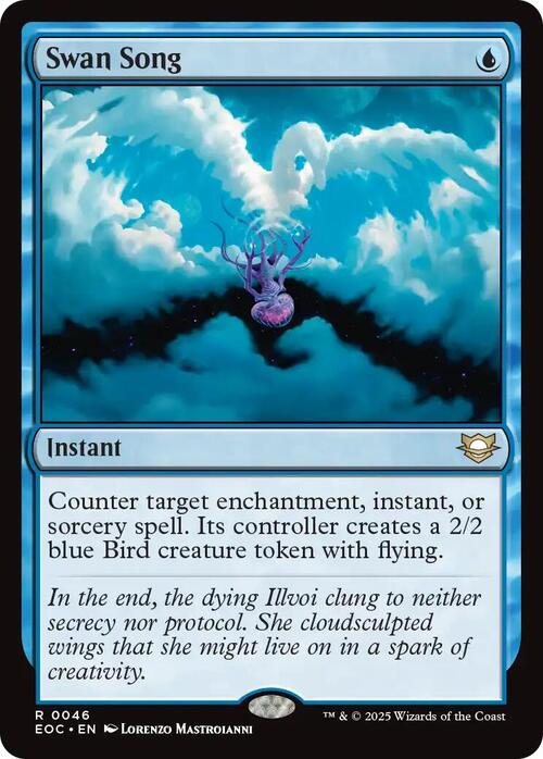 Canto del Cigno Card Front