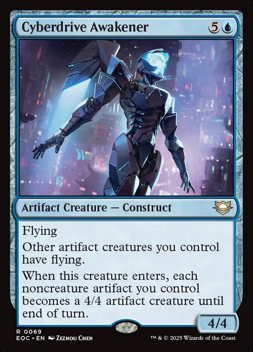 Cyberdrive Awakener Card Front