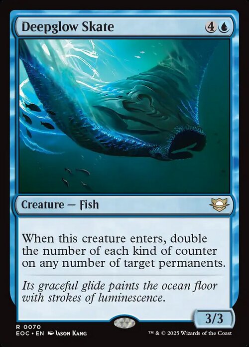 Deepglow Skate Card Front