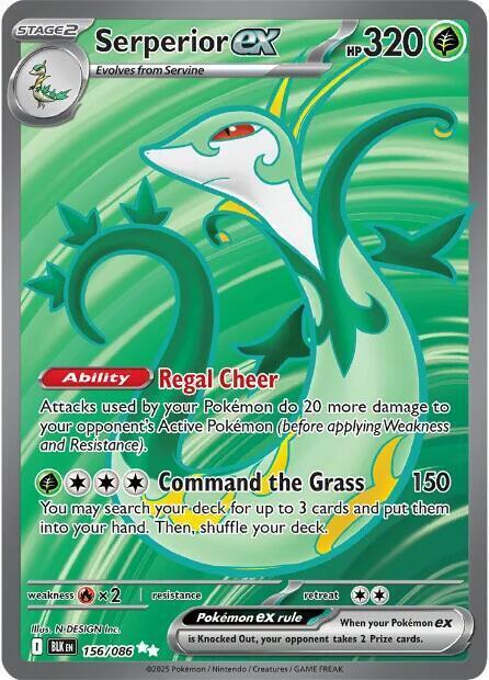 Serperior ex Card Front