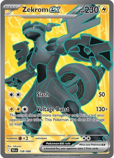 Zekrom ex Card Front