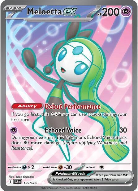 Meloetta ex Card Front