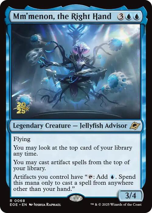 Mm'menon, the Right Hand Card Front