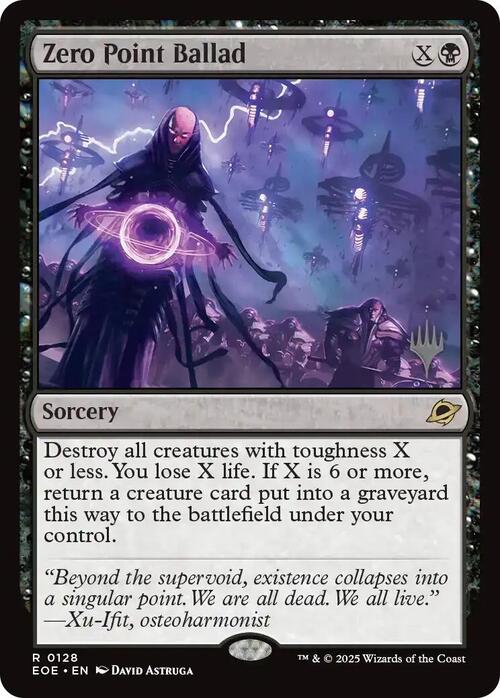 Zero Point Ballad Card Front